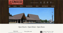 Desktop Screenshot of cascoumc.com